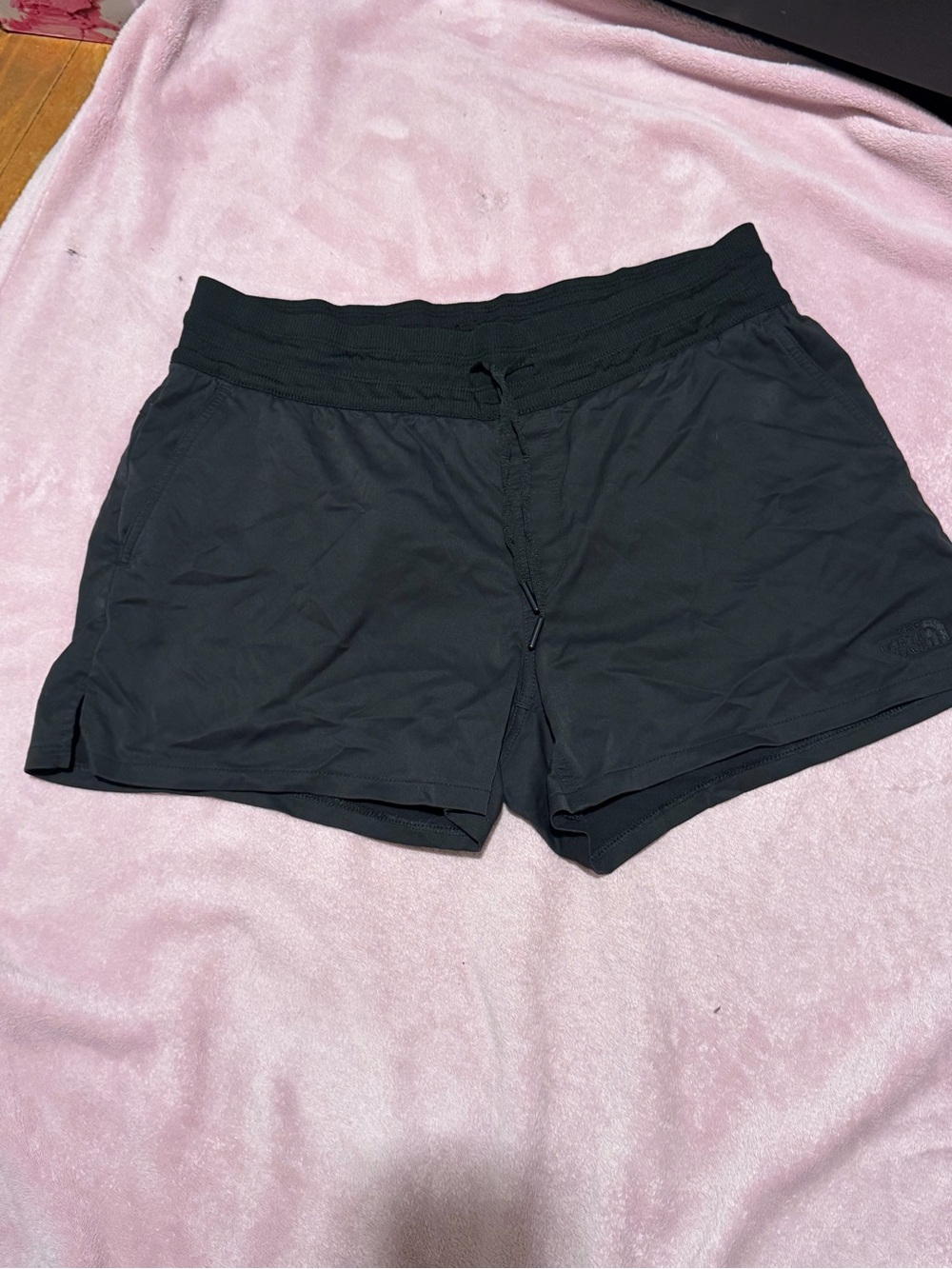 The North Face Black Athletic Shorts with Elastic Waist